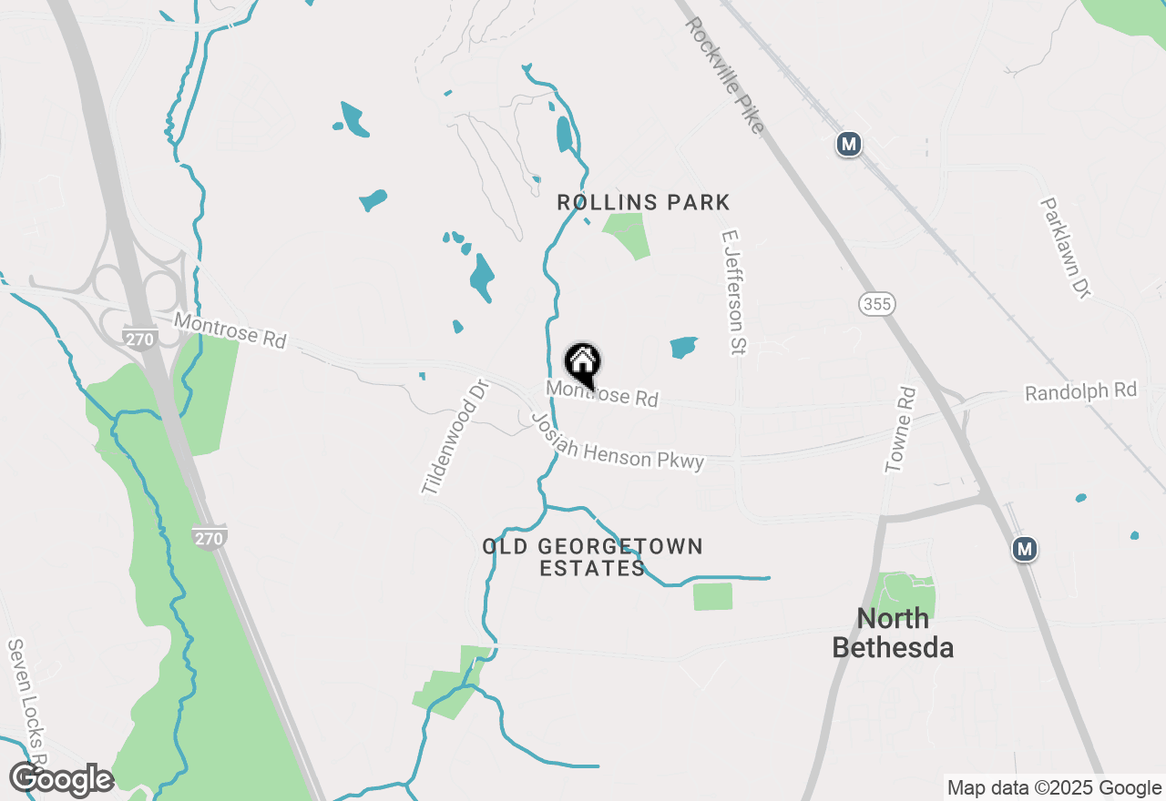 Map of 6404 Springview Place, Rockville, MD 20852
