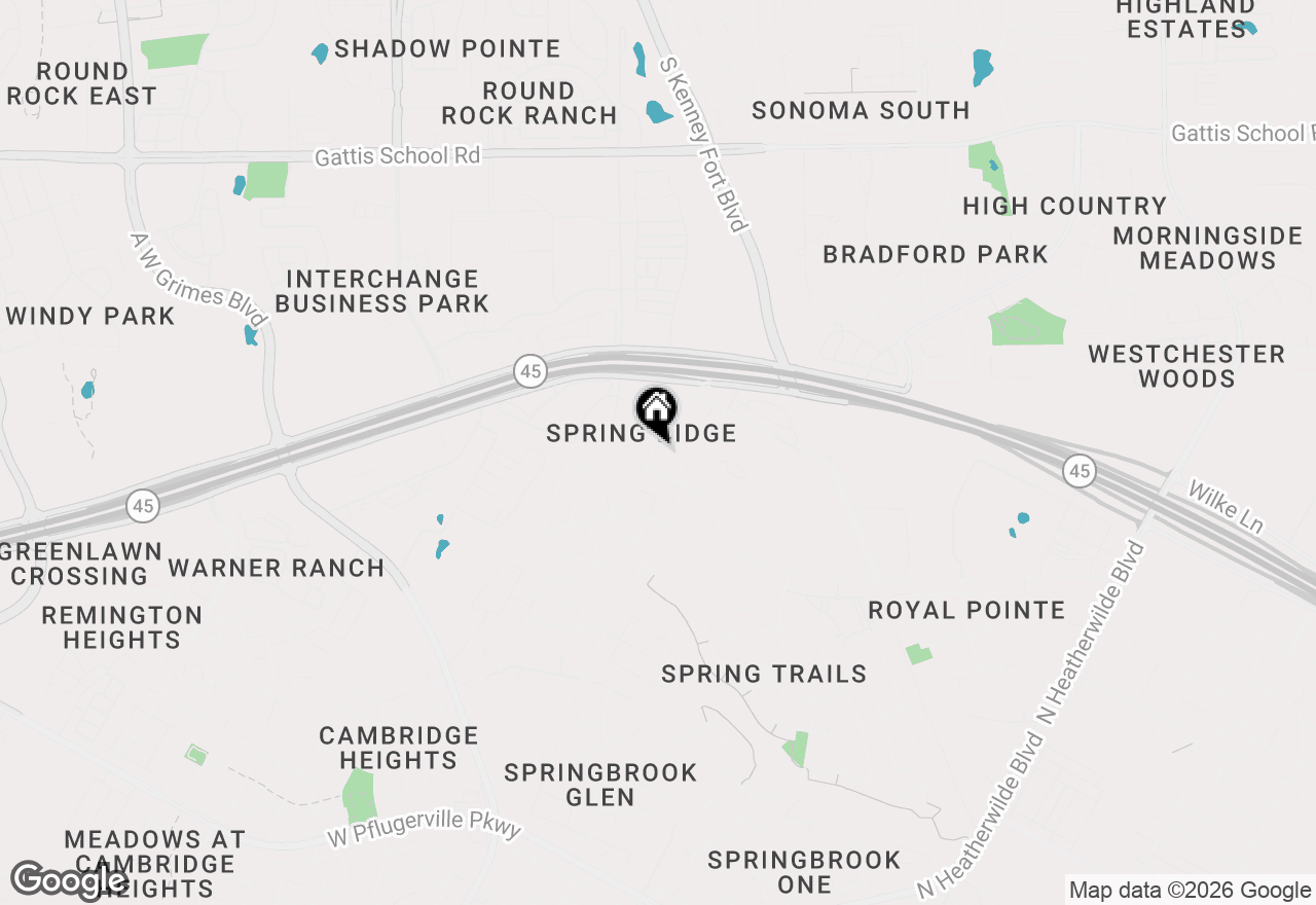 Map of 2001 Erika Cv, Round Rock, TX 78664