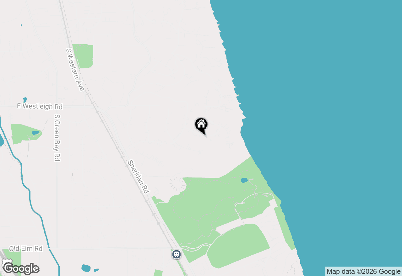 Map of 1221 Loch Lane, Lake Forest, IL 60045