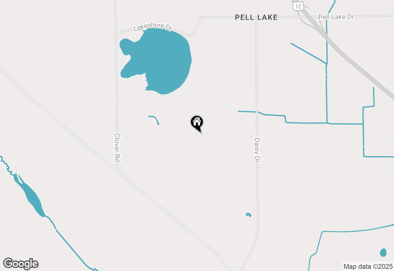 Map of N1168 Rosewood Dr, Genoa City, WI 53128