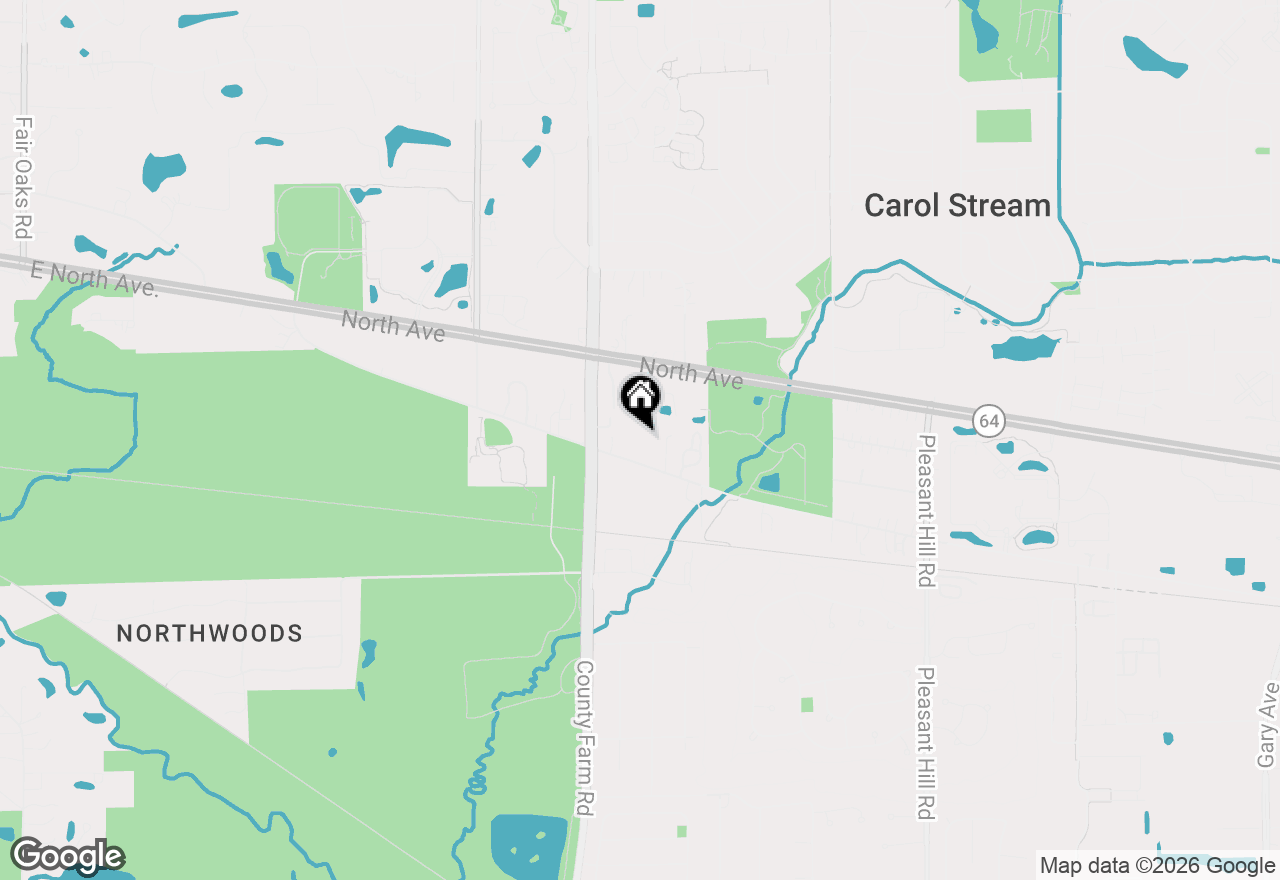 Map of 27W130 Saint Charles Road, Carol Stream, IL 60188