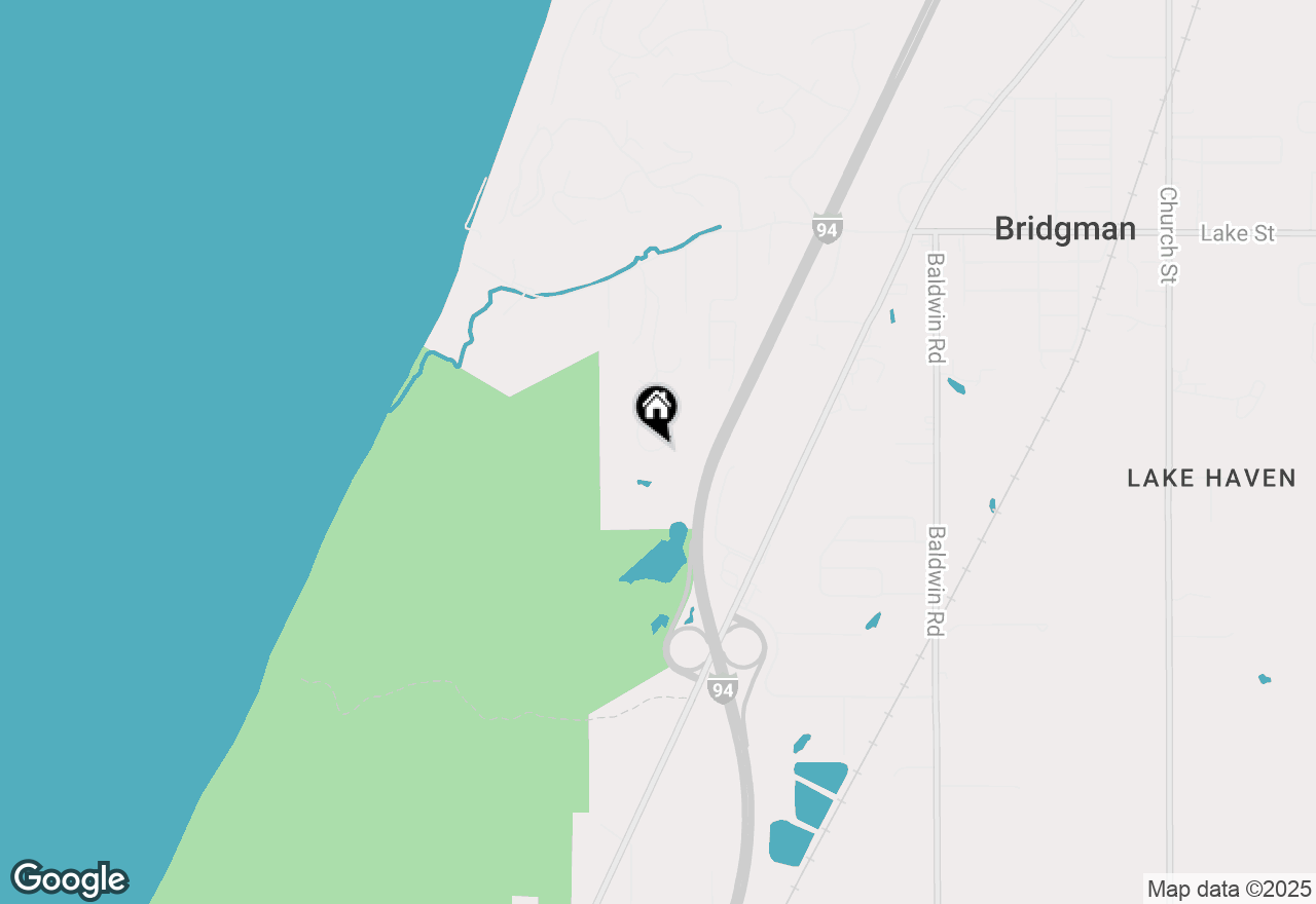 Map of 10083 Weko Drive, Bridgman, MI 49106