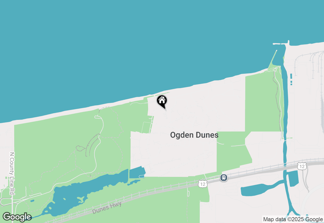 Map of 25 Diana Road, Portage, IN 46368