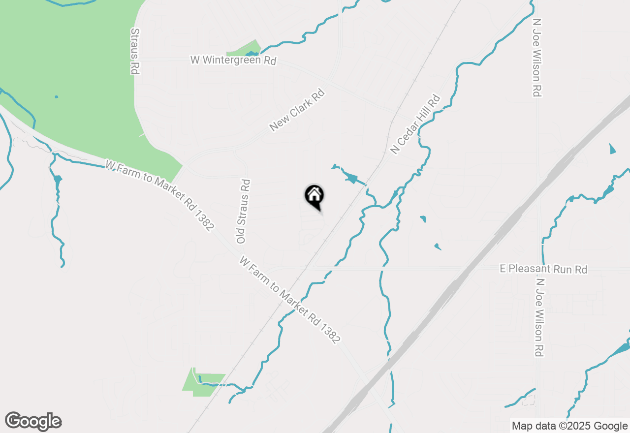 Map of 1116 Cresthill Drive #43, Cedar Hill, TX 75104