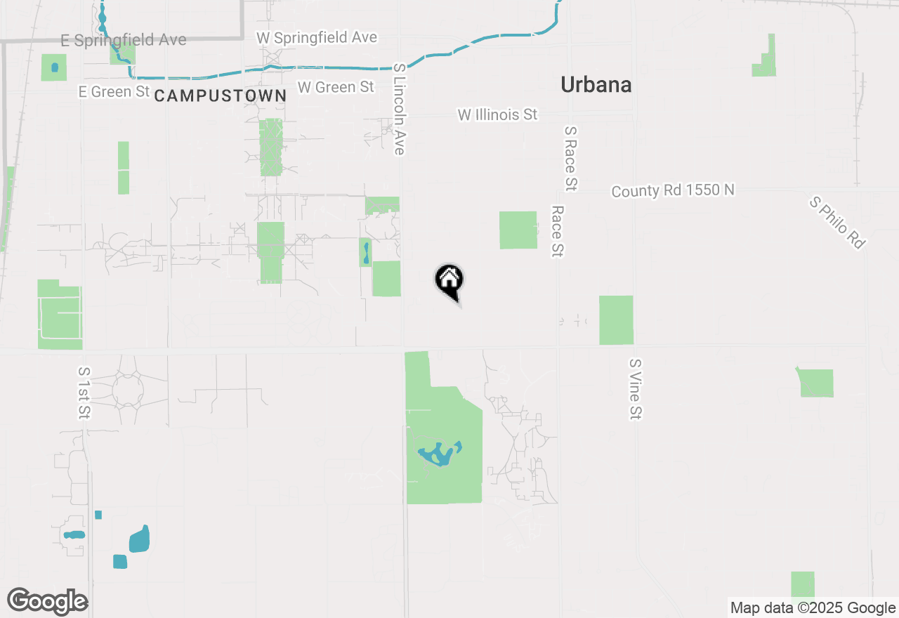 Map of 706 W Vermont Avenue, Urbana, IL 61801