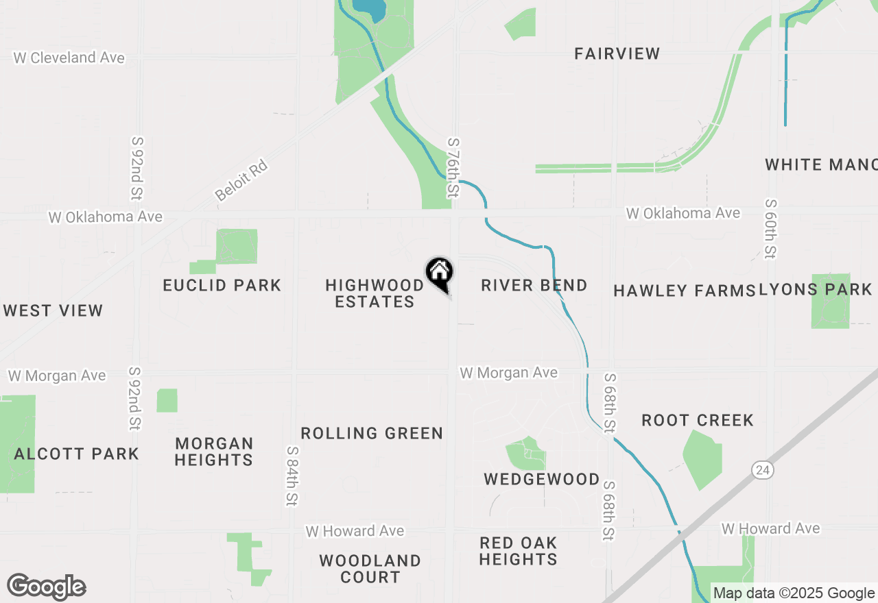 Map of 3301 S 76th St, Milwaukee, WI 53219