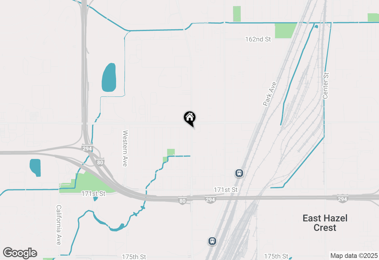 Map of 16734 Dixie Highway, Hazel Crest, IL 60429