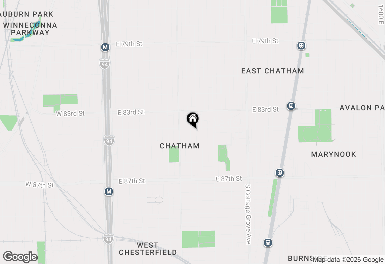 Map of 8409 S Vernon Avenue, Chicago, IL 60619