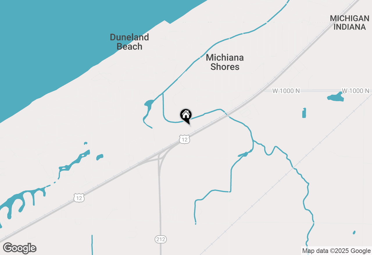 Map of 10414 N Grand Beach Road, Michigan City, IN 46360