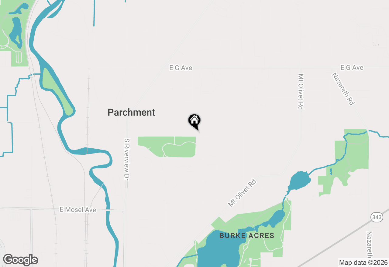 Map of 603 Park Avenue, Parchment, MI 49004