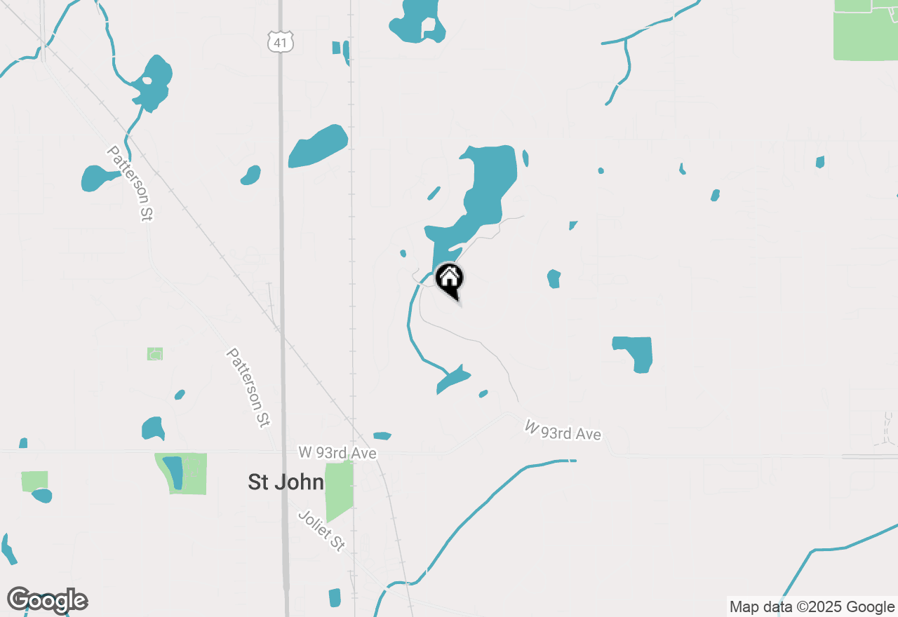 Map of 10368 Whitewater Crossing, St. John, IN 46373