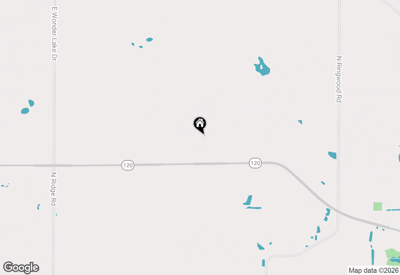 Map of 6520 Linden Trail #E, Wonder Lake, IL 60097