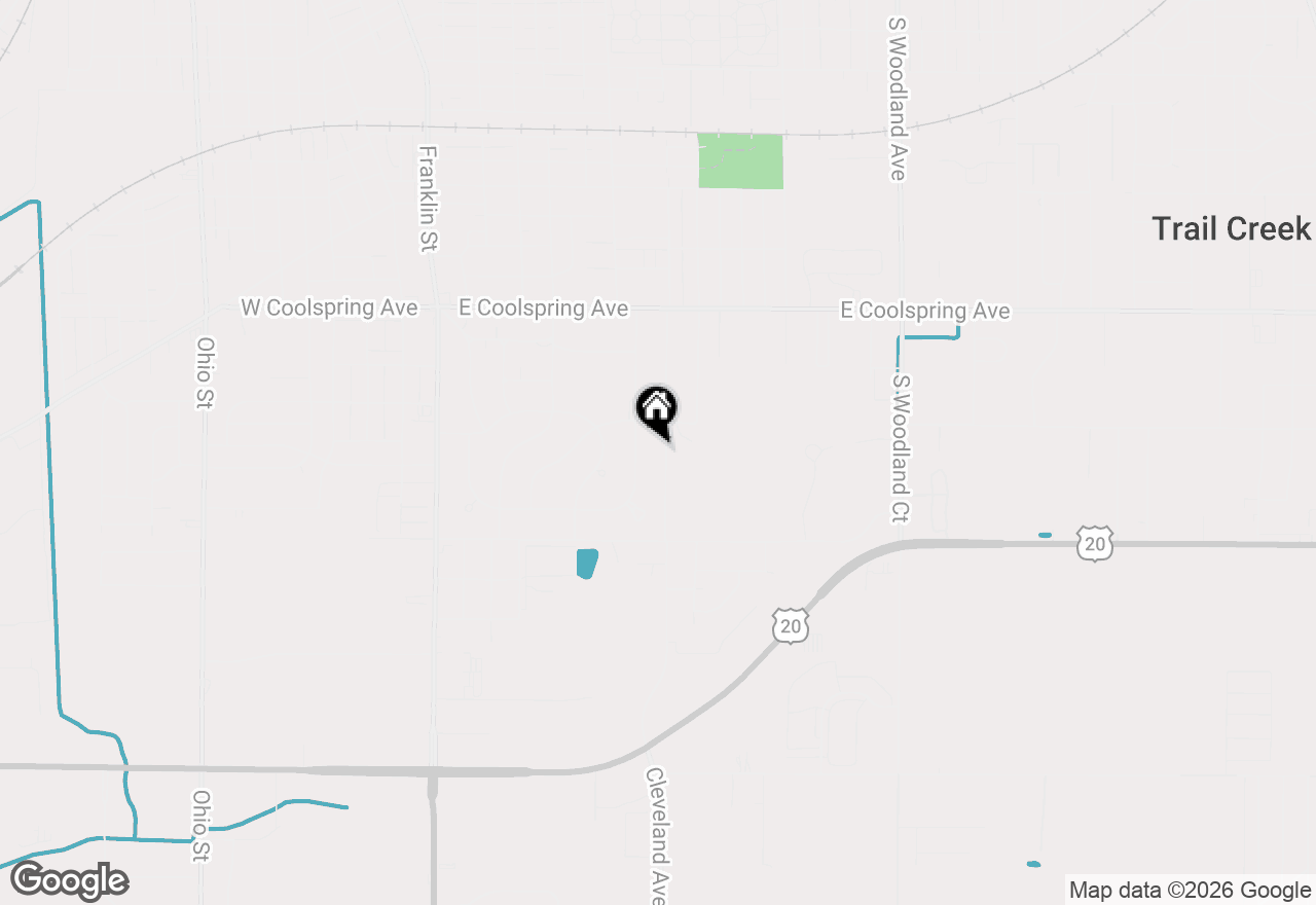 Map of 3215 Cleveland Avenue, Michigan City, IN 46360
