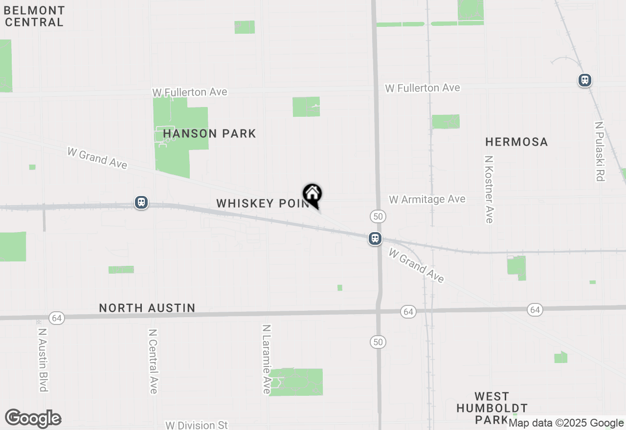 Map of 5021 W Grand Avenue, Chicago, IL 60639