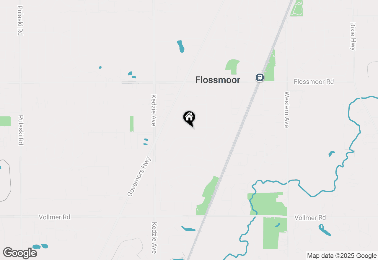 Map of 2946 Bob O Link Road, Flossmoor, IL 60422