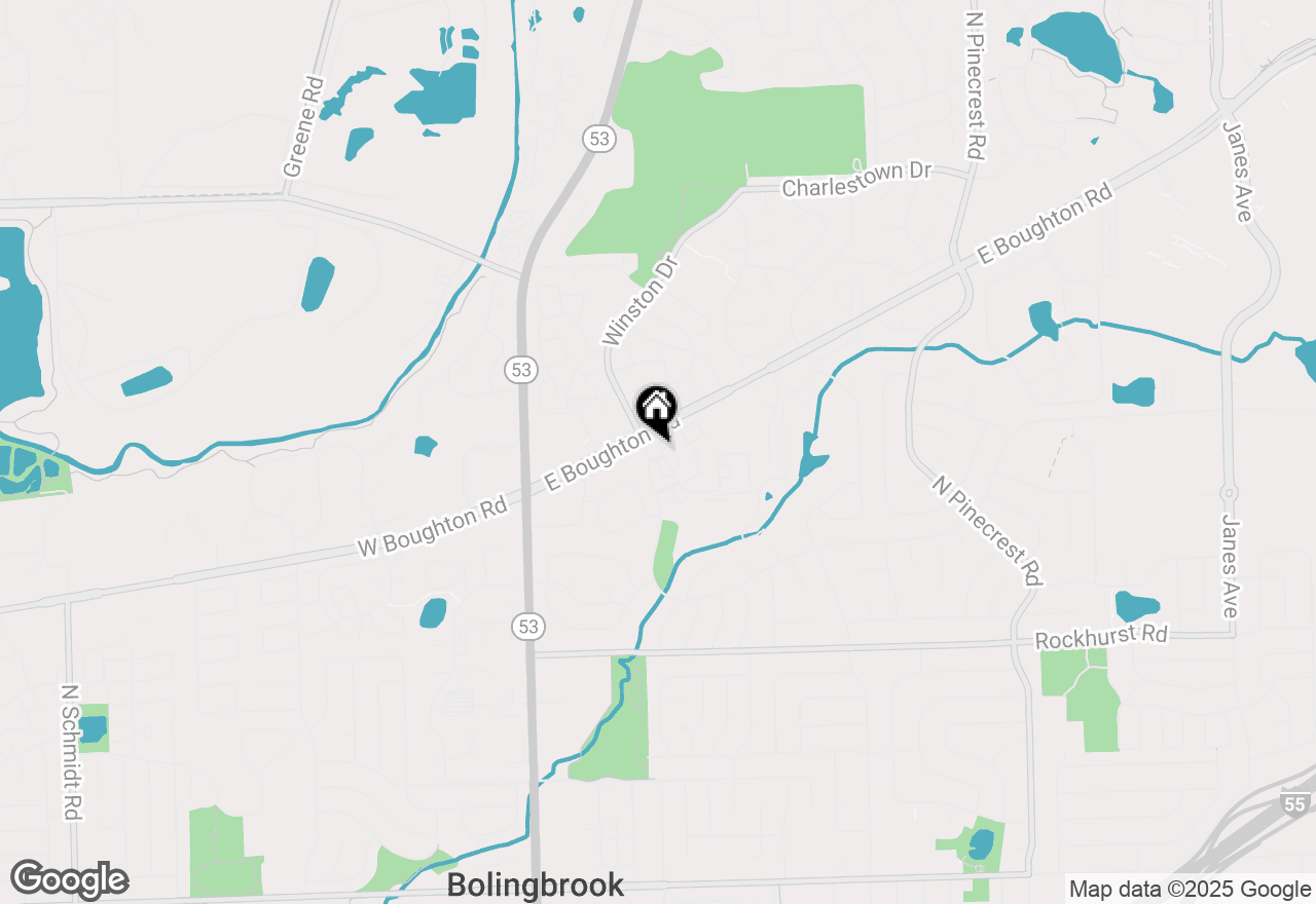 Map of 456 Michelangelo Drive, Bolingbrook, IL 60440