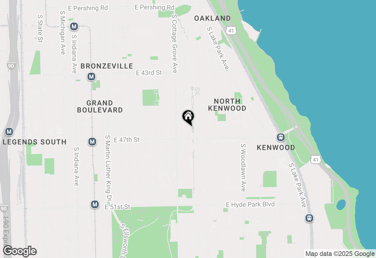 Map of 4628 S Drexel Boulevard, Chicago, IL 60653