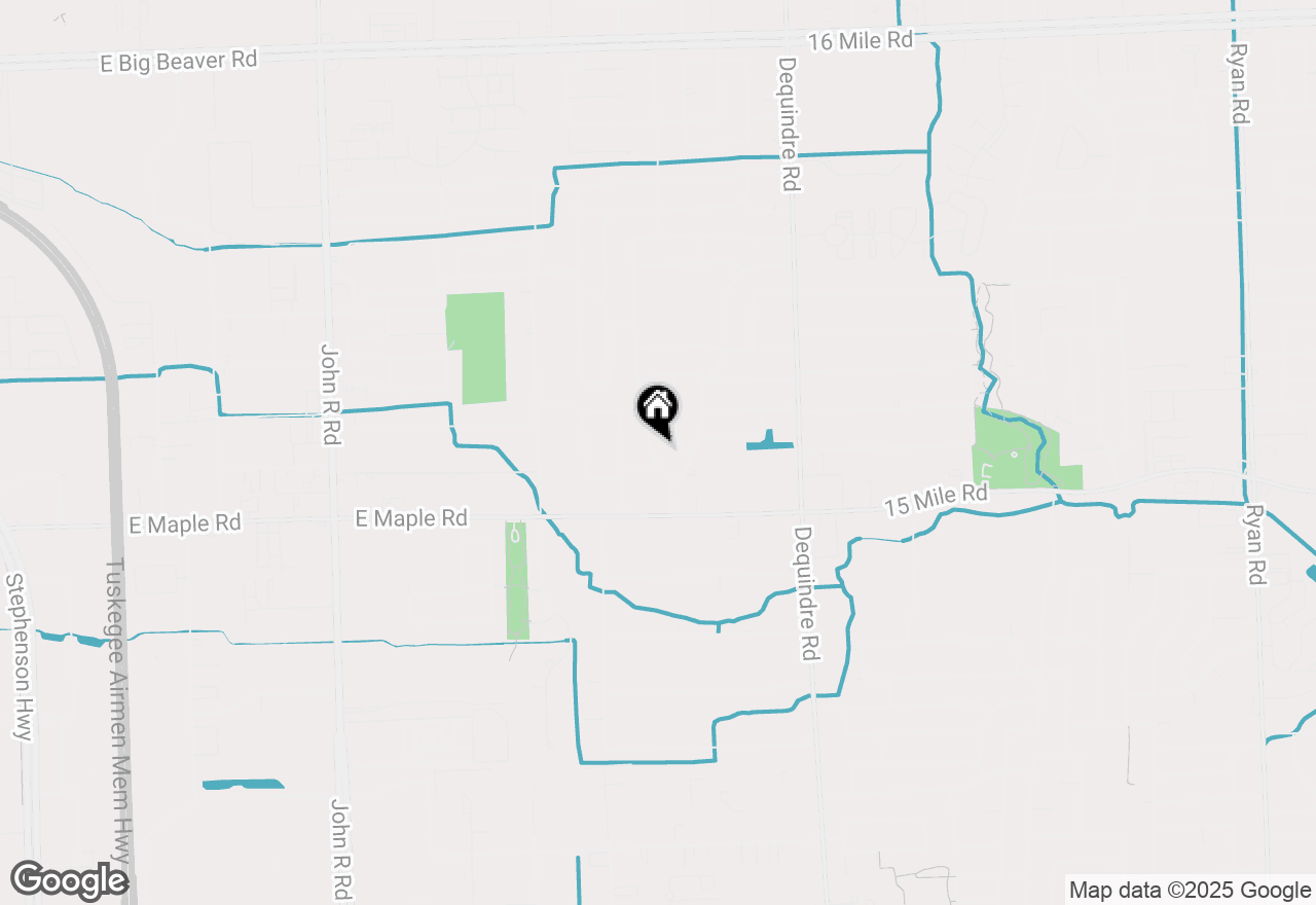 Map of 1714 Castleton Drive, Troy, MI 48083