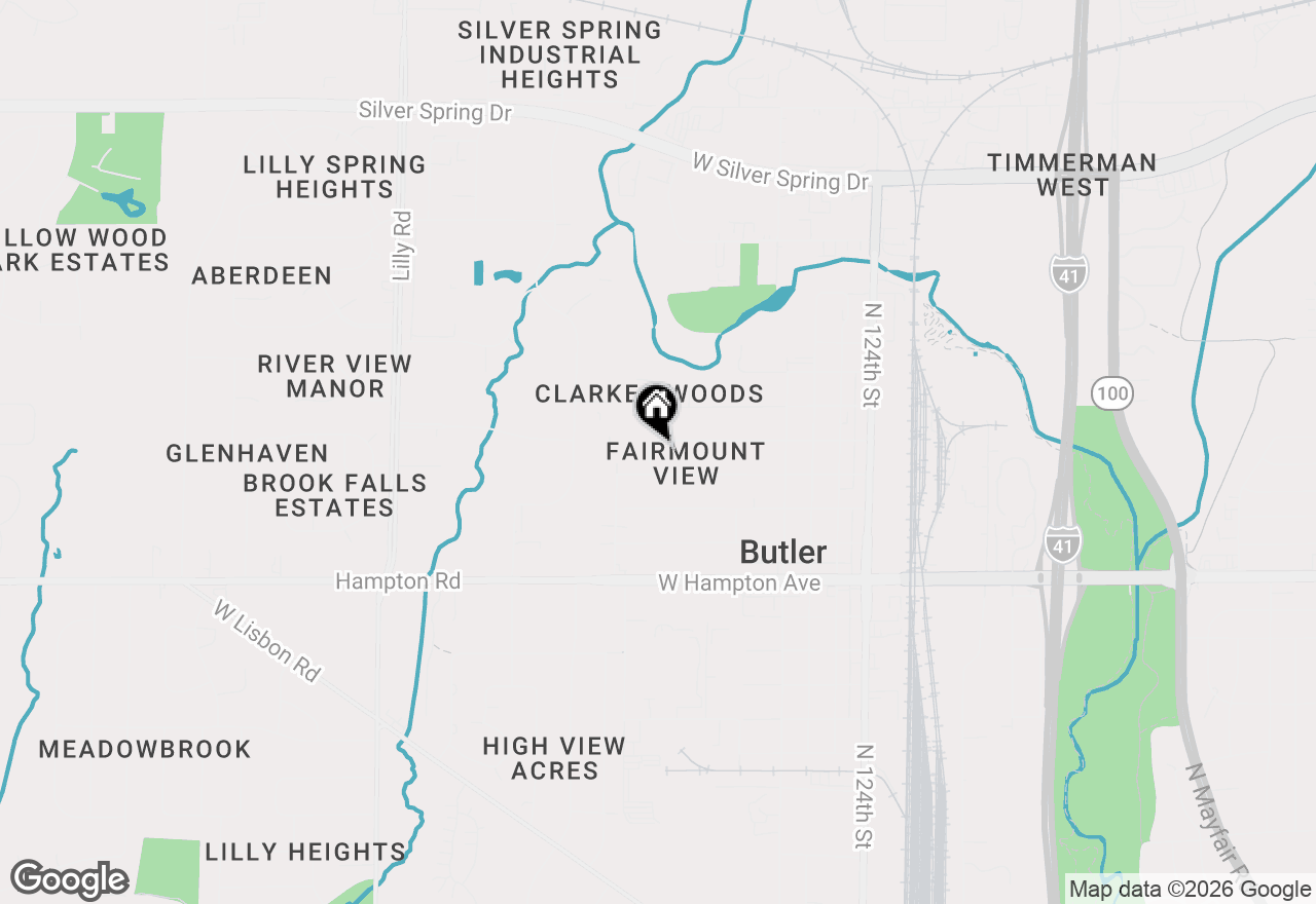 Map of 5028 N 131st St, Butler, WI 53007