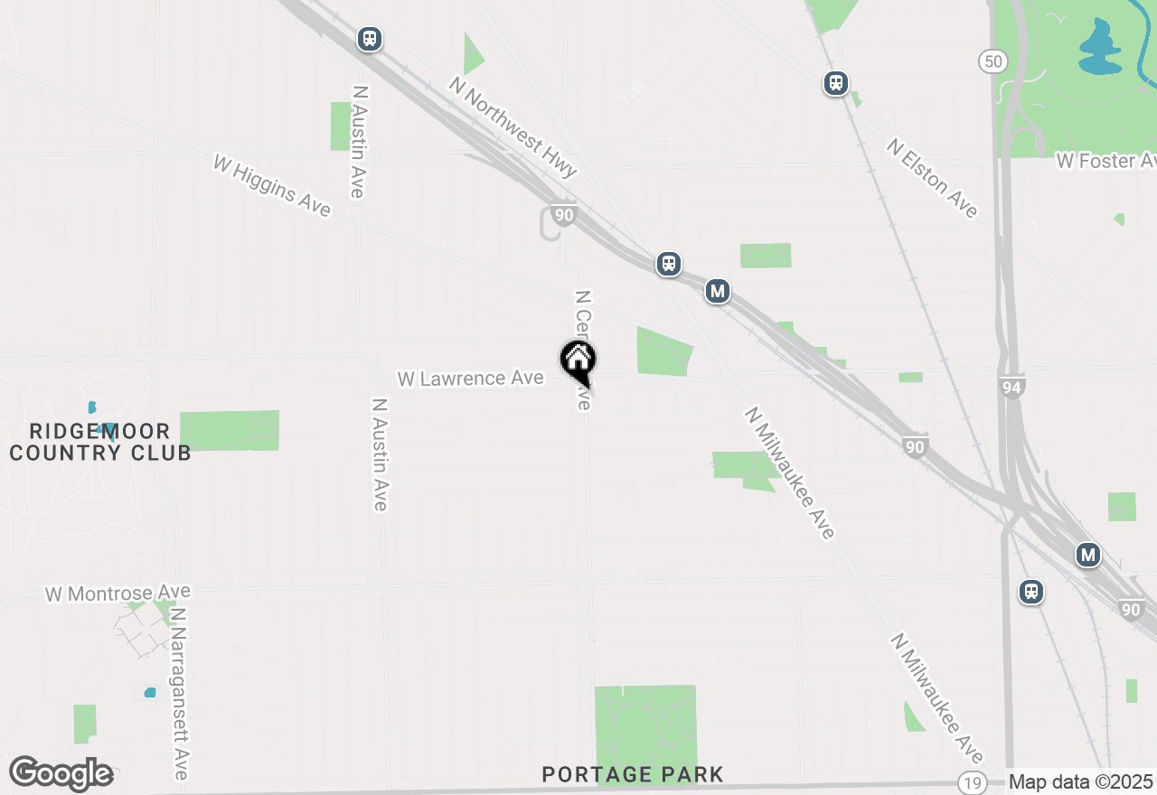 Map of 4734 N Central Avenue #2, Chicago, IL 60630