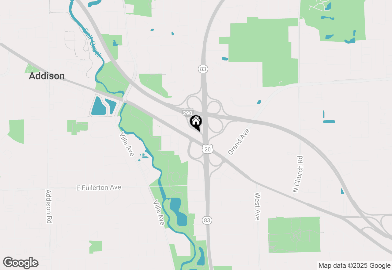 Map of 17 W 350 W Lake Street, Addison, IL 60101