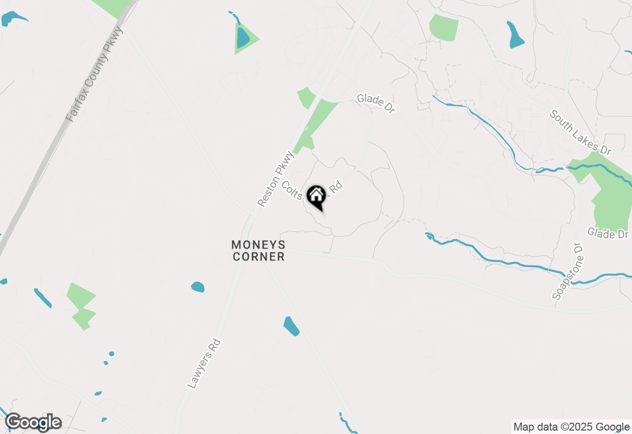 Map of 12132 Stirrup Road, Reston, VA 20191