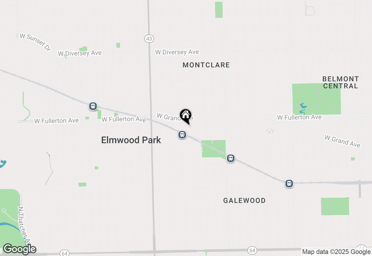 Map of 7006 W Medill Avenue, Chicago, IL 60707