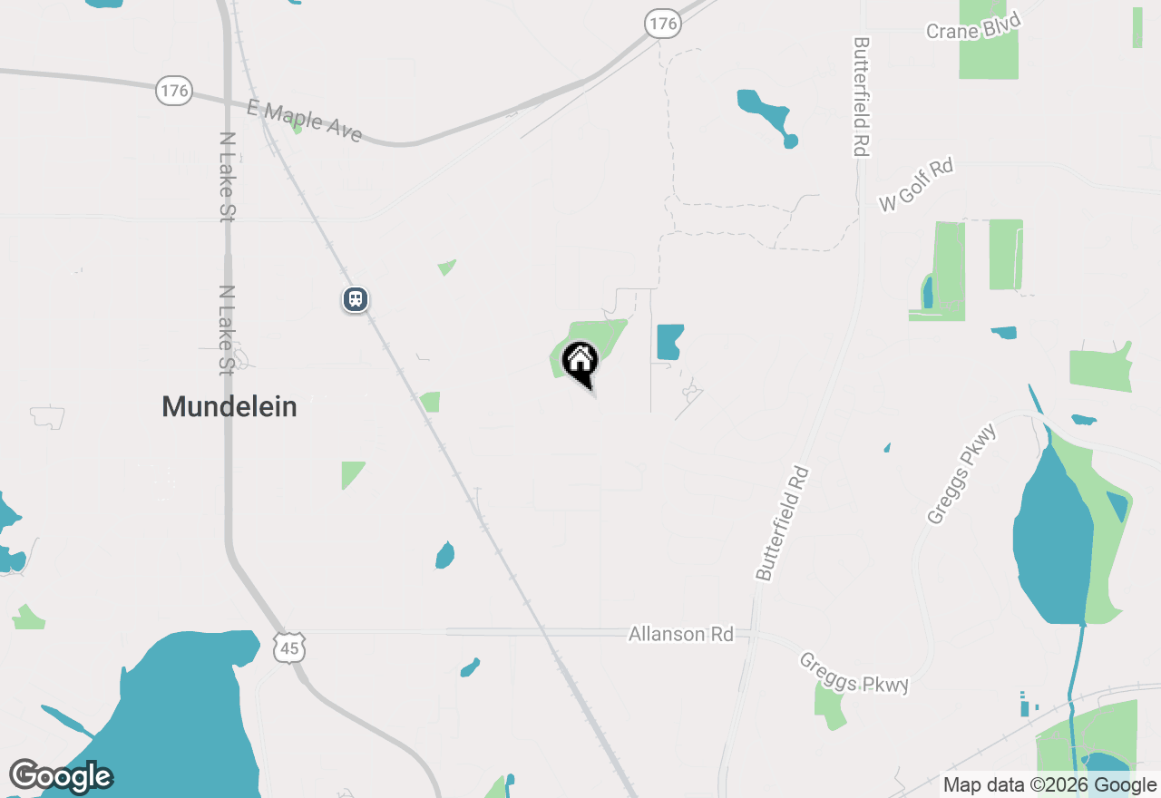 Map of 31 French Court, Mundelein, IL 60060