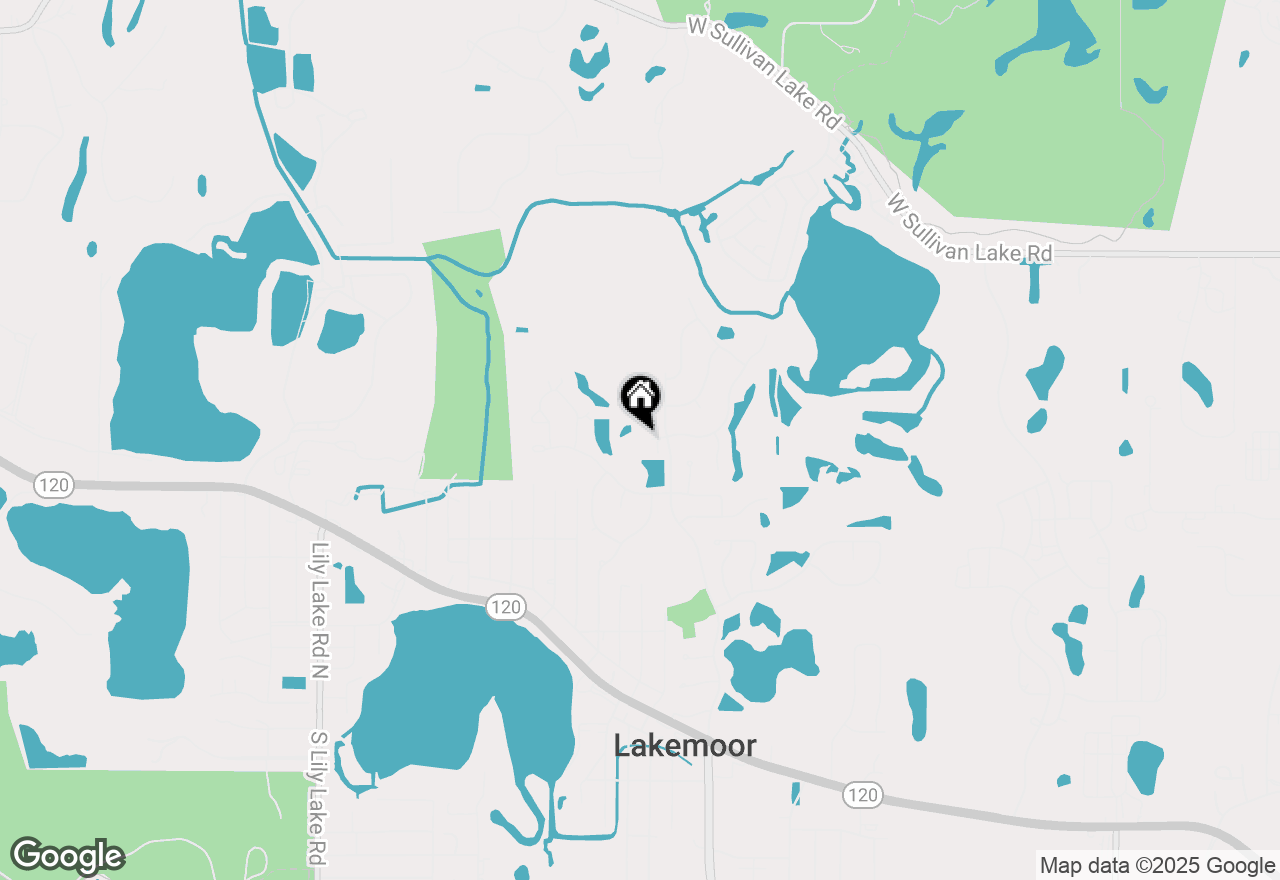 Map of 604 Bridle Court #604, Lakemoor, IL 60051