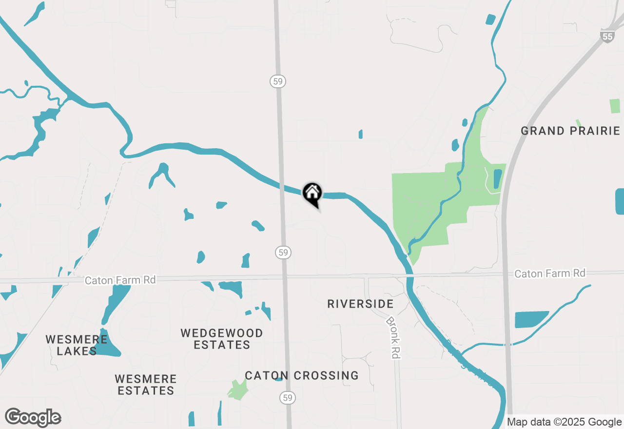 Map of 2731 Old Woods Trail, Plainfield, IL 60586