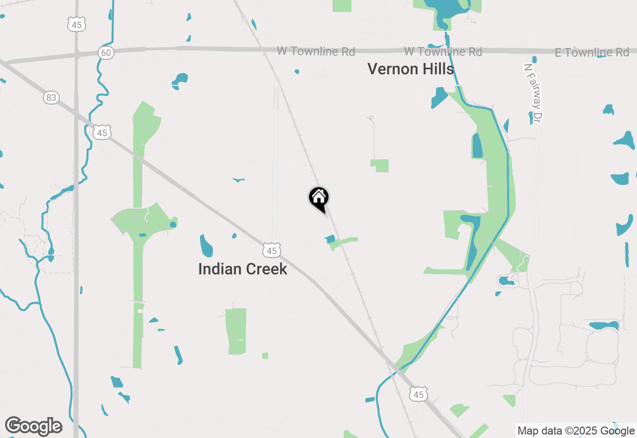 Map of 336 Westwood Court #336, Vernon Hills, IL 60061