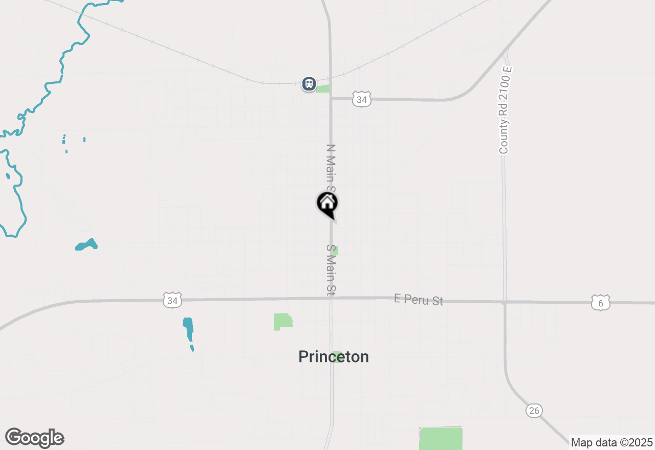 Map of 104 N Main Street #C, Princeton, IL 61356