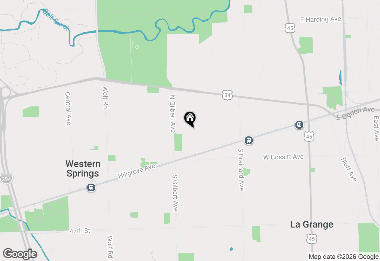 Map of 40 Drexel Ave, La Grange, IL 60525