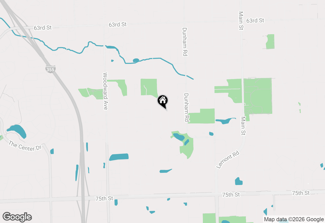 Map of 6901 Springside Avenue, Downers Grove, IL 60516