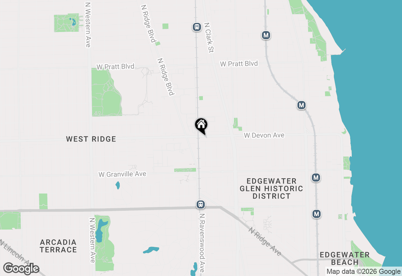 Map of 1775 W Devon Avenue, Chicago, IL 60660