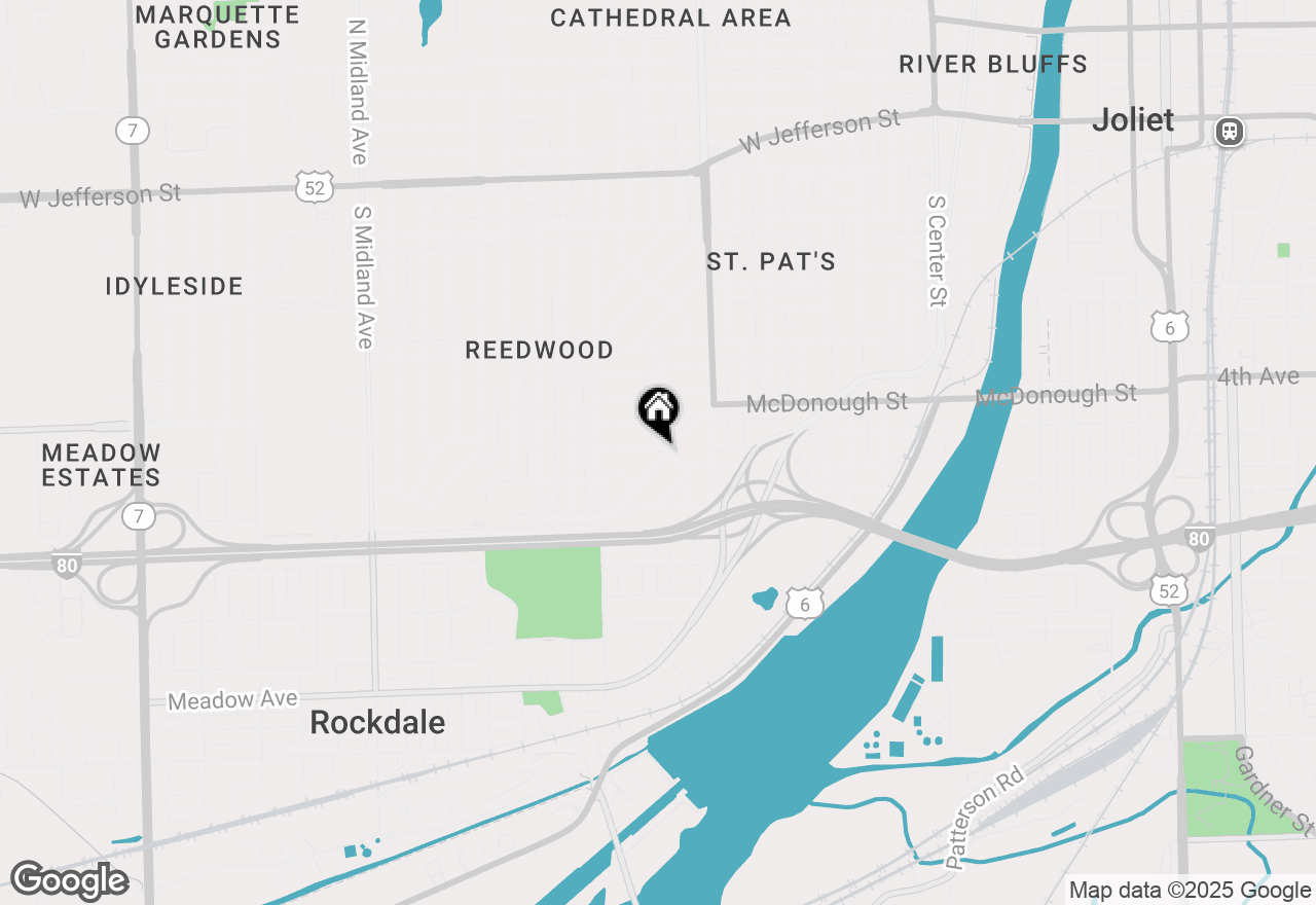 Map of 900 Jasper Street, Joliet, IL 60436