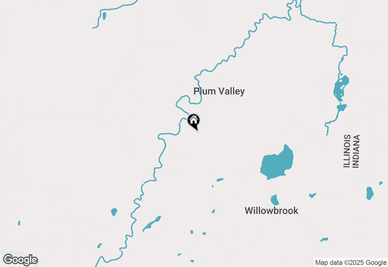 Map of 2701 E Richton Road, Crete, IL 60417
