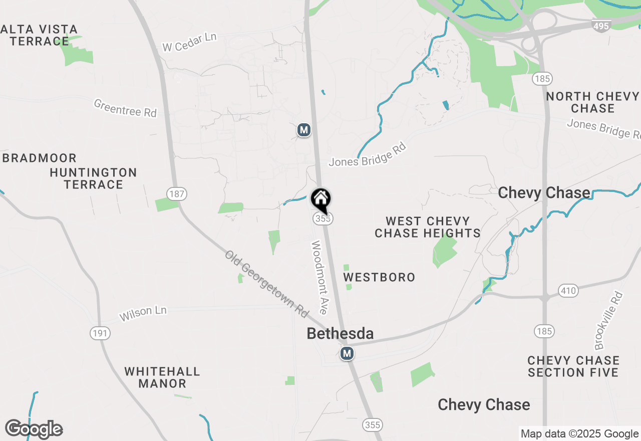 Map of 8300 Wisconsin Avenue #1B-1-547, Bethesda, MD 20814