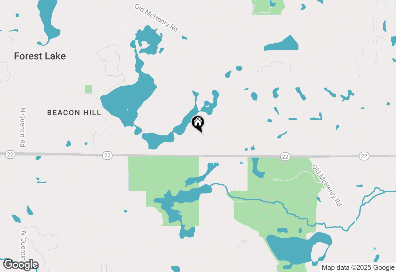 Map of 23088 N. Pinehurst Lot #58 Drive, Kildeer, IL 60047