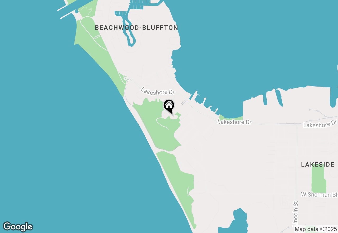 Map of 3211 Lake Ridge Court, Muskegon, MI 49441