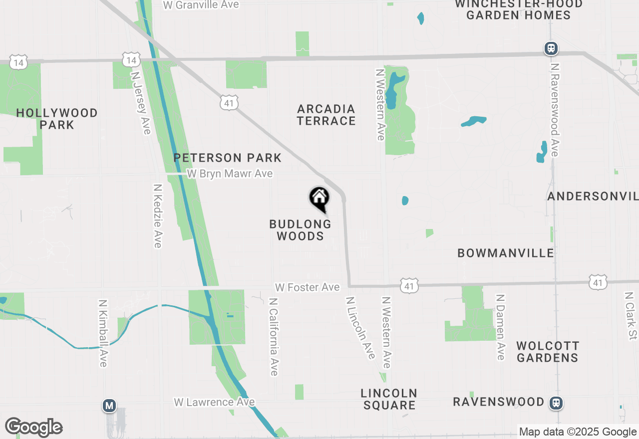 Map of 2617 W Rascher Avenue #G, Chicago, IL 60625