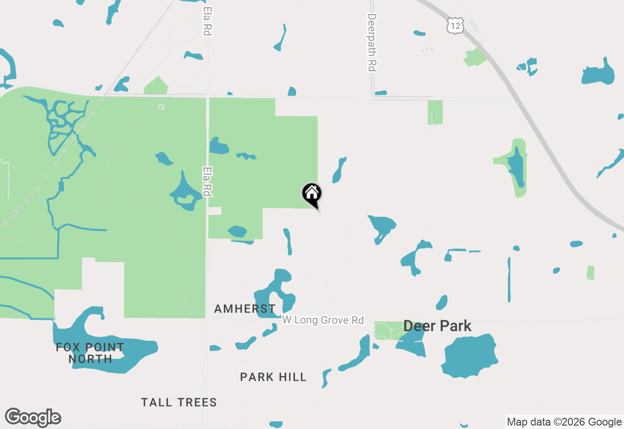 Map of 23536 W Juniper Court, Deer Park, IL 60010