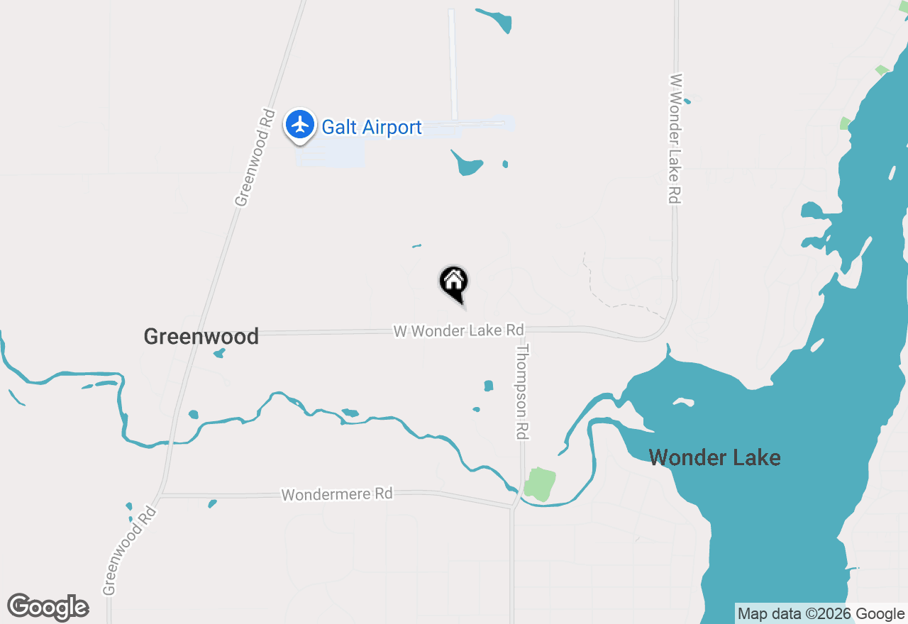 Map of 9006 W Wonder Lake Road, Woodstock, IL 60098