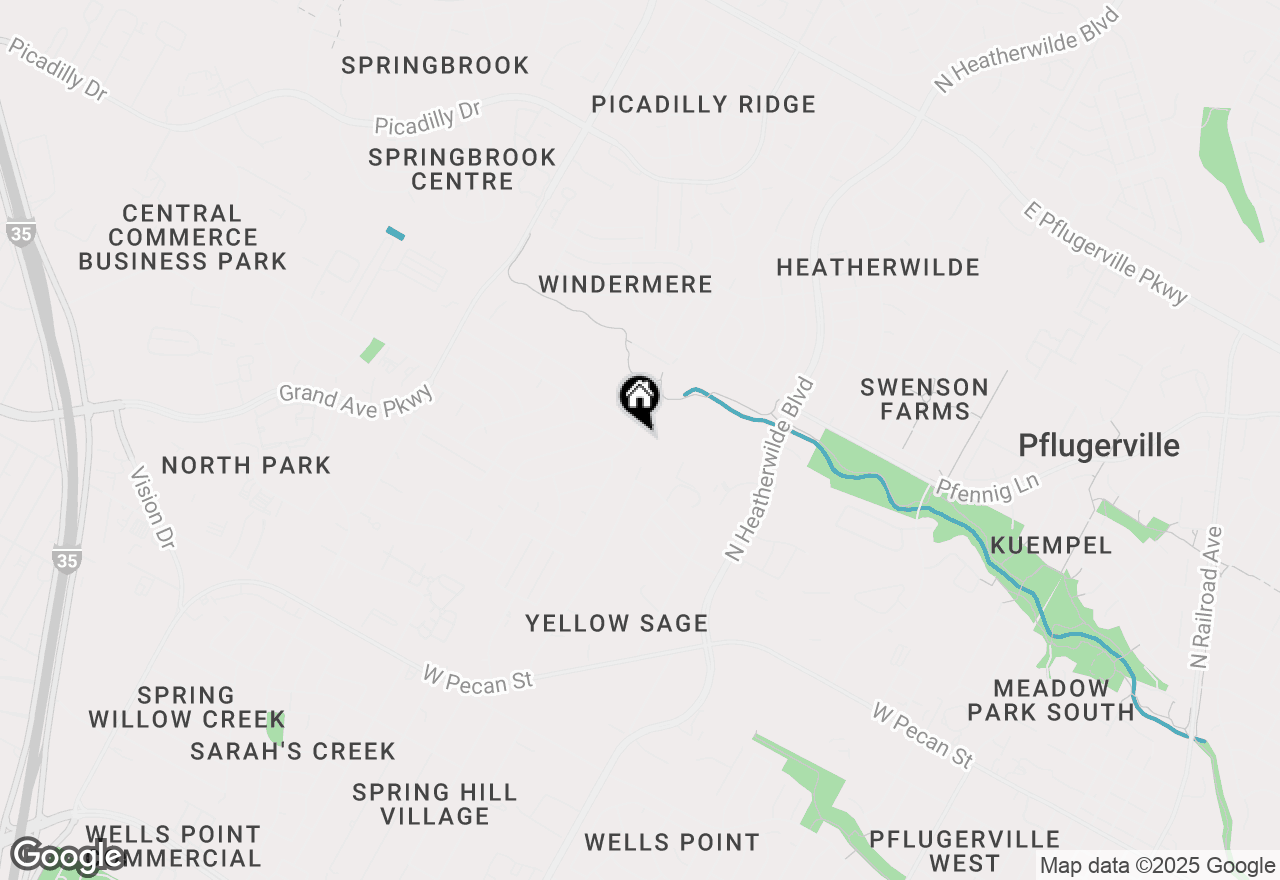 Map of 16507 Edgemere Dr, Pflugerville, TX 78660