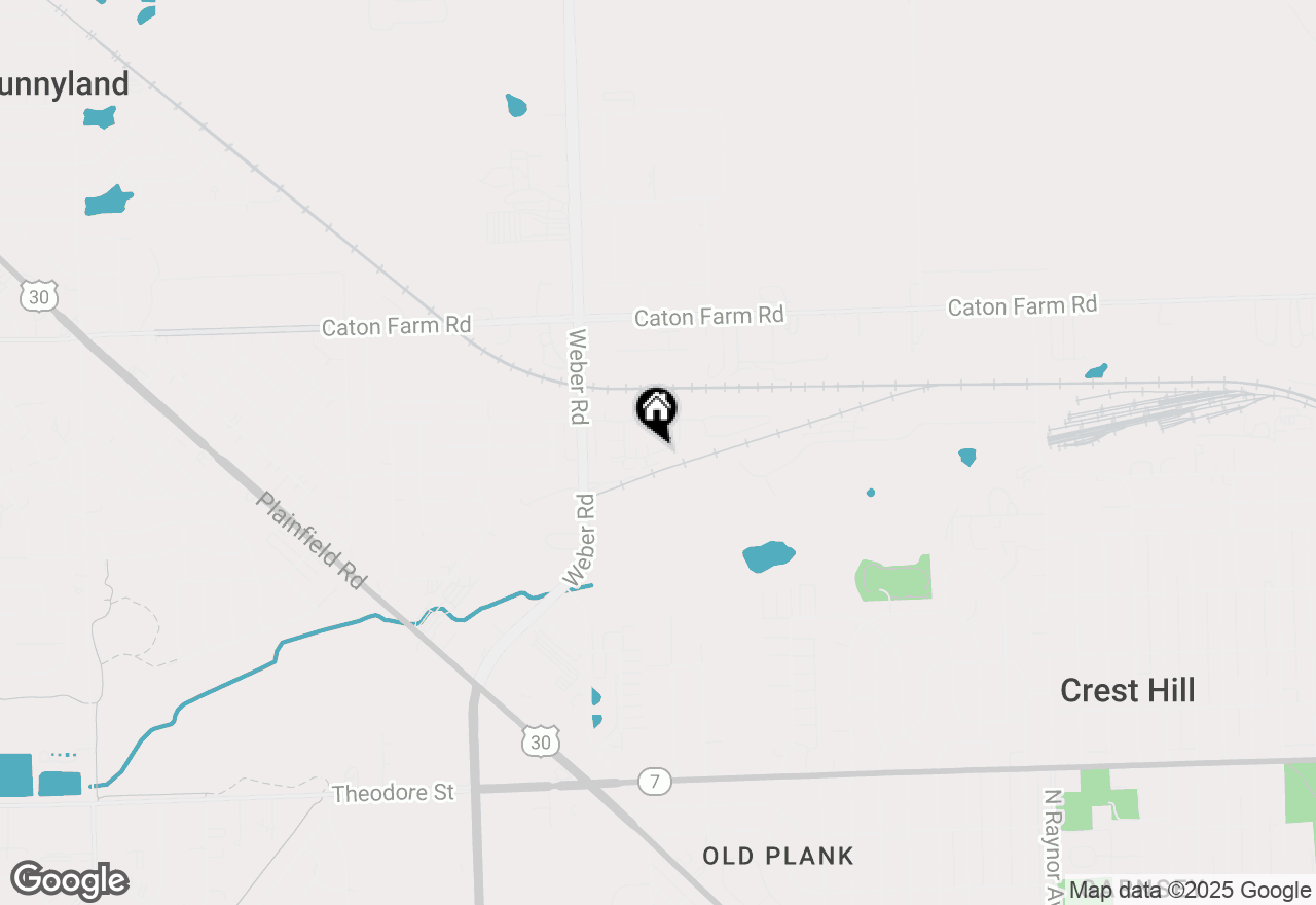 Map of 1429 Berta Drive #2W, Crest Hill, IL 60403