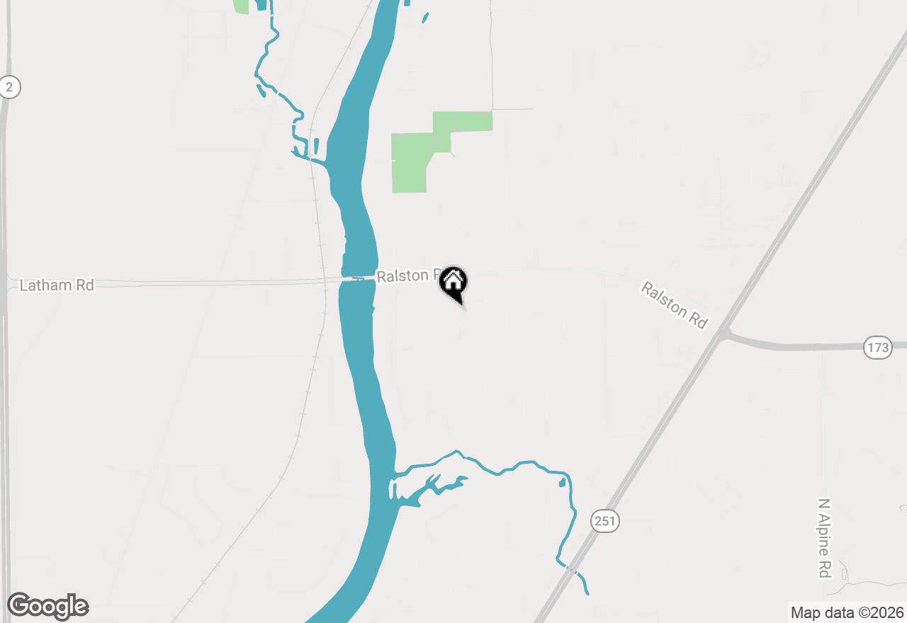 Map of 10124 Asbury Lane, Machesney Park, IL 61115