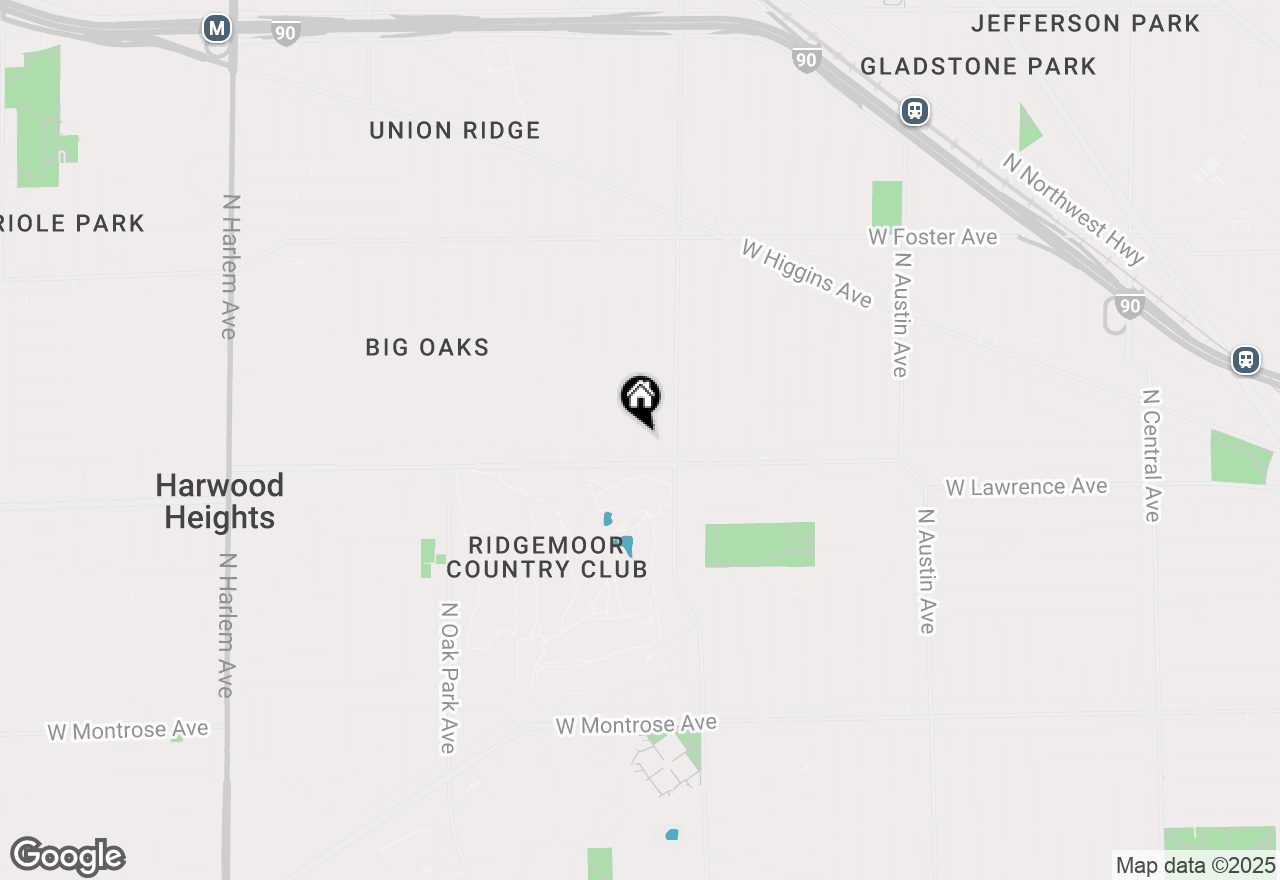 Map of 4824 N Natchez Avenue, Chicago, IL 60656