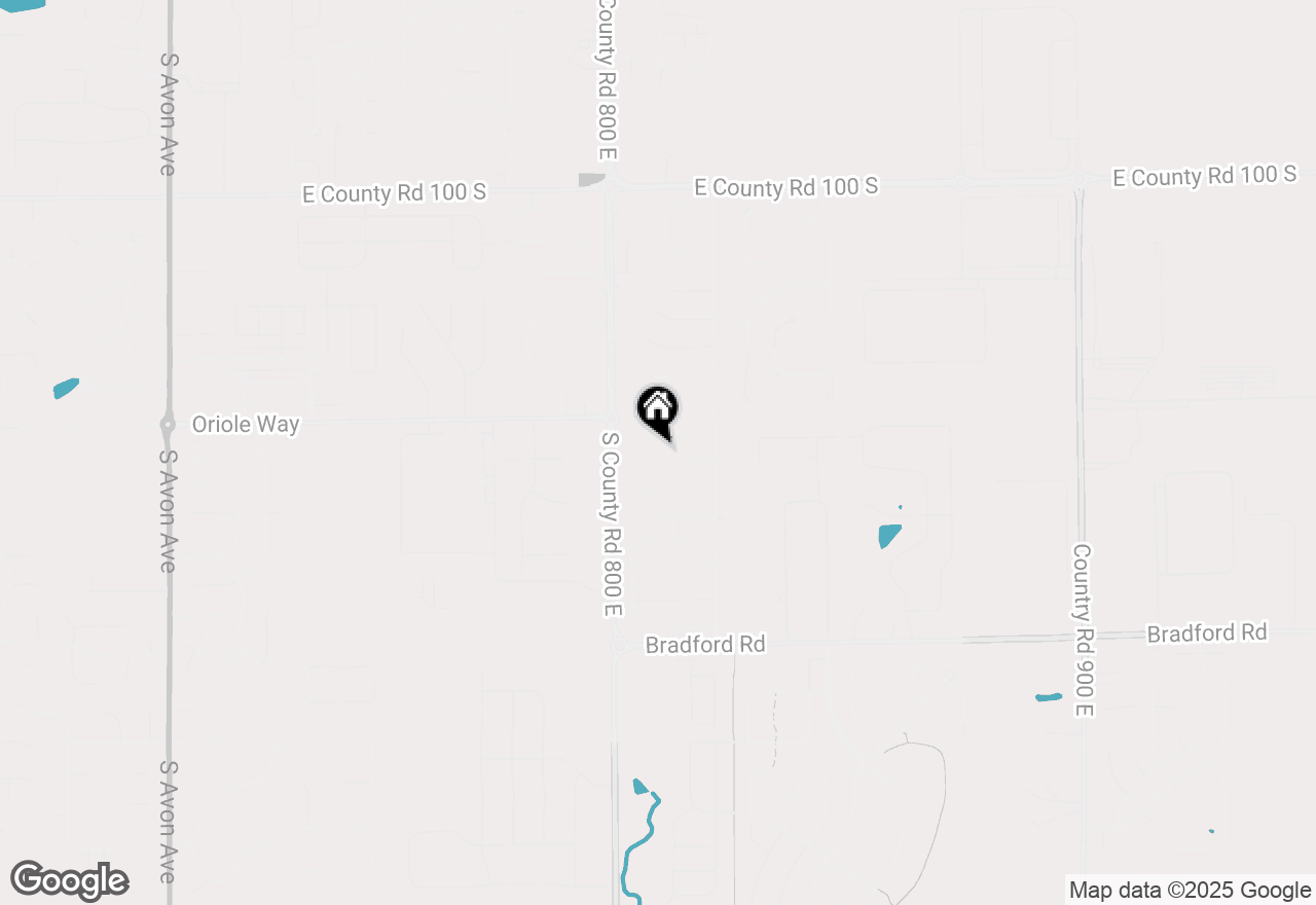 Map of 8106 Lomas Pass, Avon, IN 46123