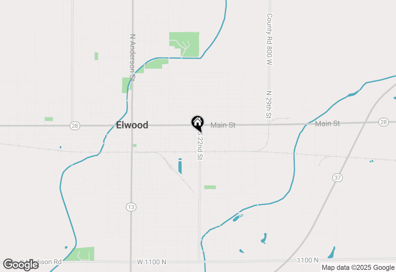 Map of 2111 S A Street, Elwood, IN 46036
