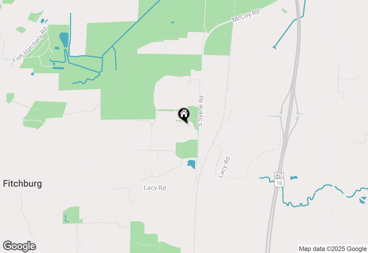 Map of 5196 Sassafras Dr #313, Fitchburg, WI 53711